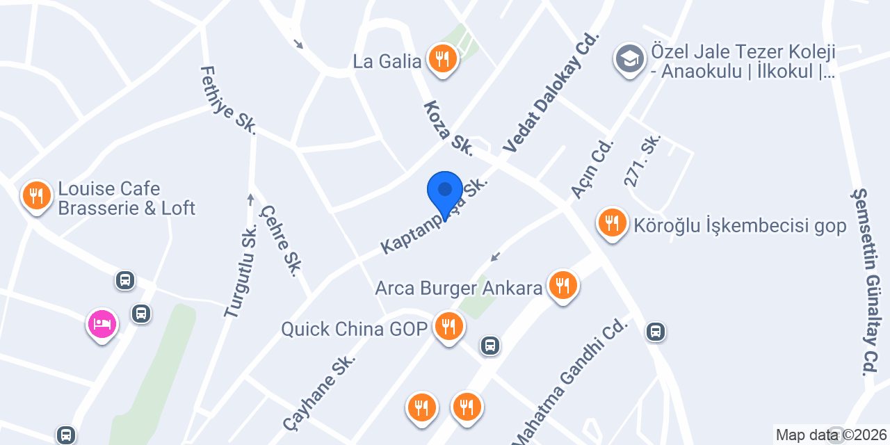 Talis Organizasyon konumu