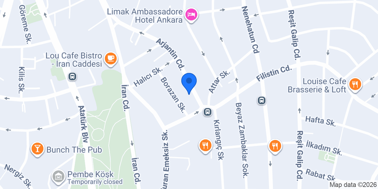 ILMIO Arjantin Cadde konumu