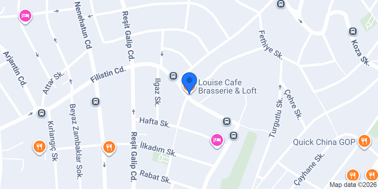 Louise Cafe Brasserie & Loft konumu