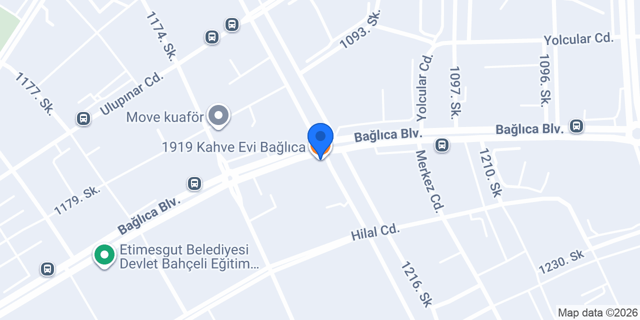 1919 Kahve Evi Bağlıca konumu