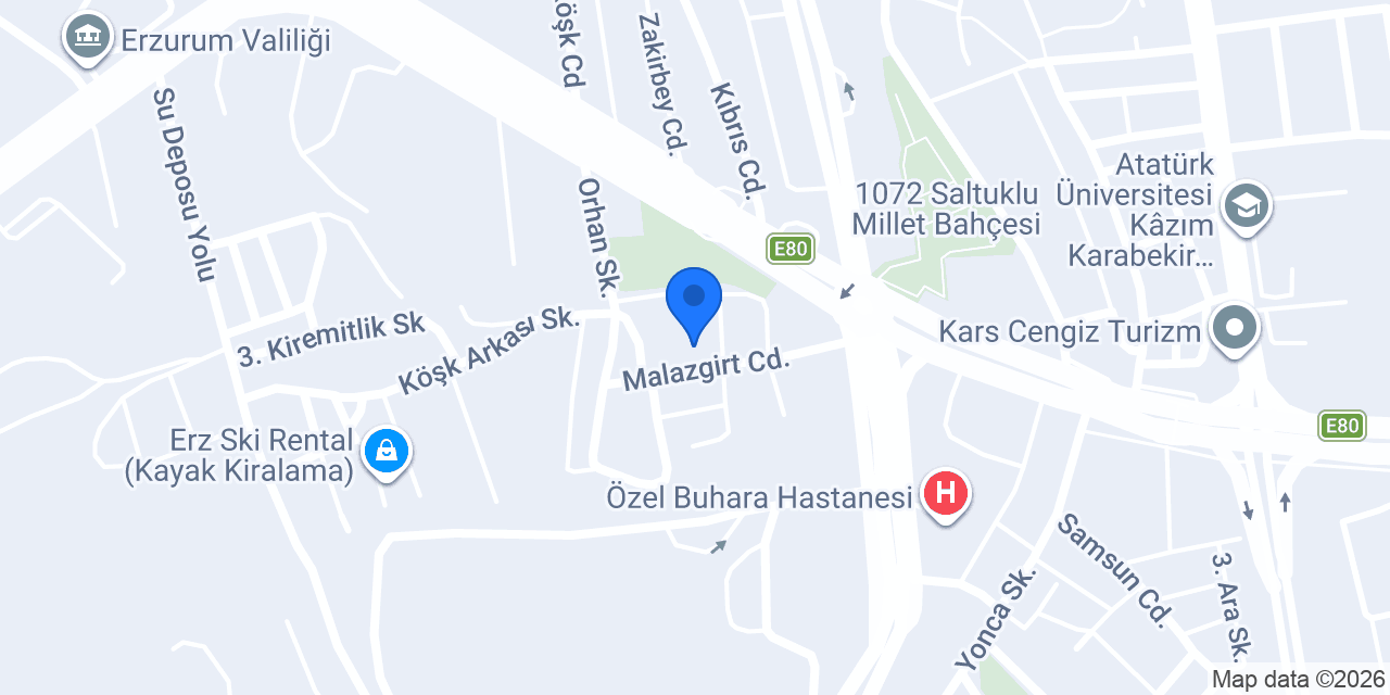 Terzi Dükkanı konumu