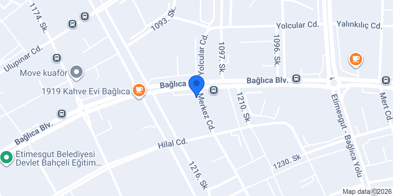 Jolly Lounge Bağlıca konumu