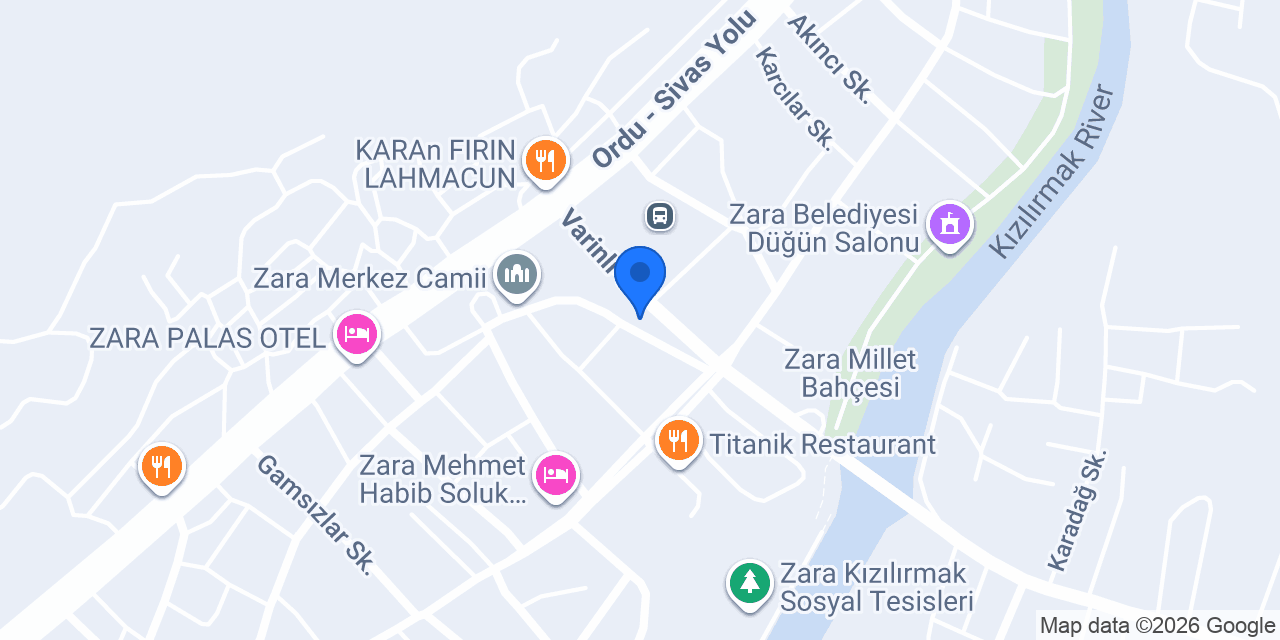 ZARA TAKSİ konumu