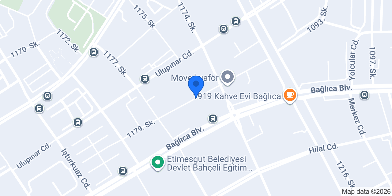 Yataş Bedding I Yeni Bağlıca konumu