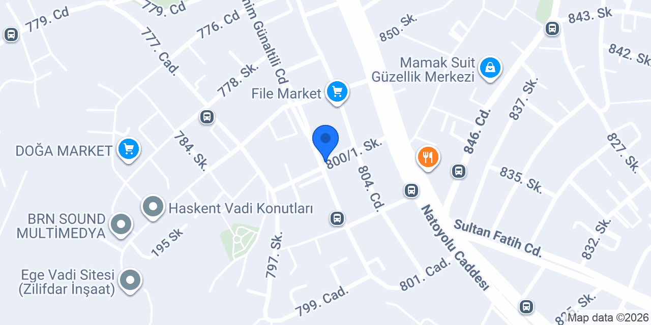 Özel Bilgi Adası Anaokulu konumu