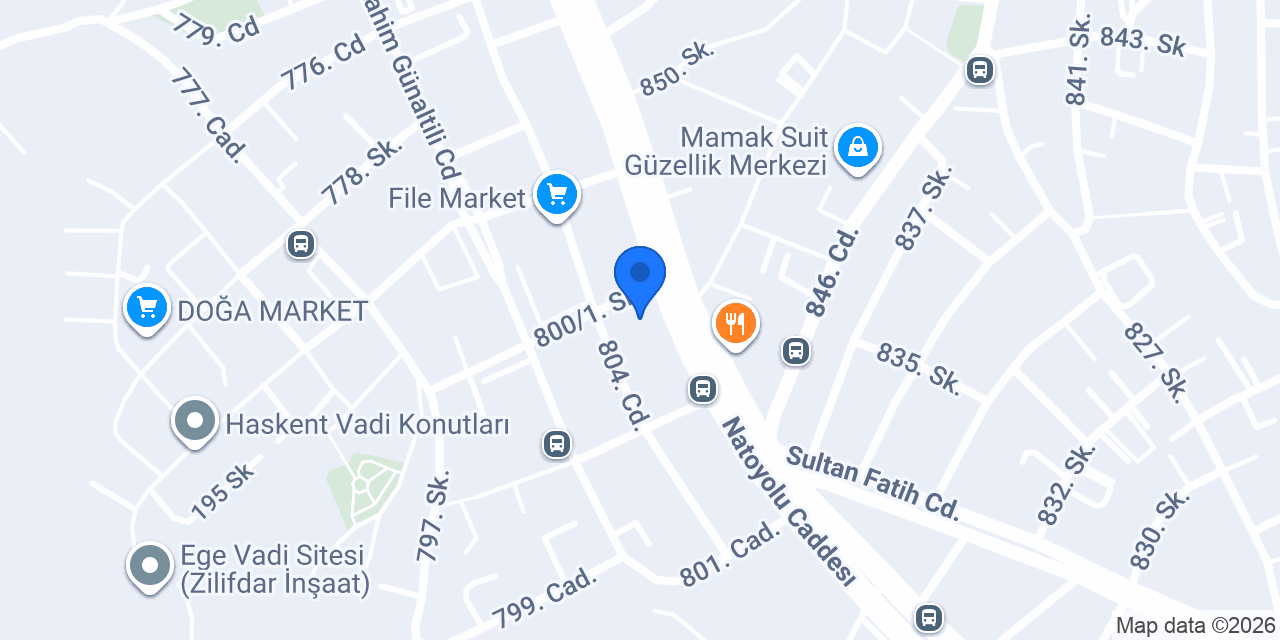 Domino's Pizza Nato Yolu konumu