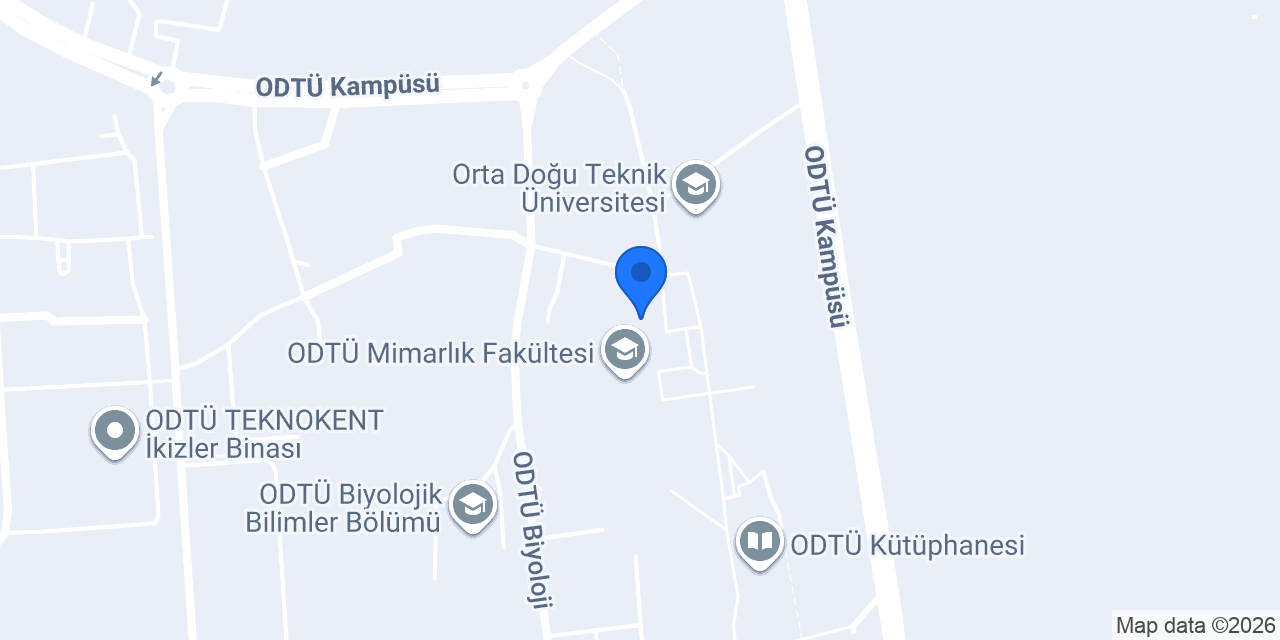 METU Digital Design Studio konumu