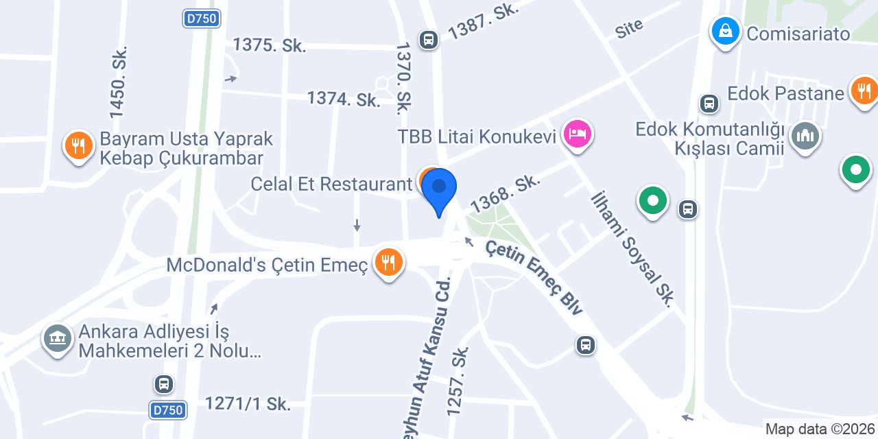 Güllüoğlu Baklavacı konumu