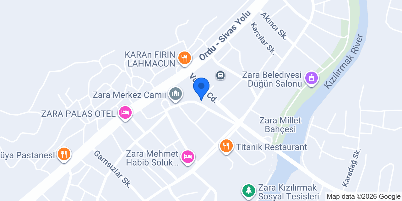 BAR10 TEKEL ZARA konumu