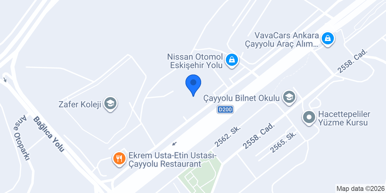 Chery Baykoçlar konumu
