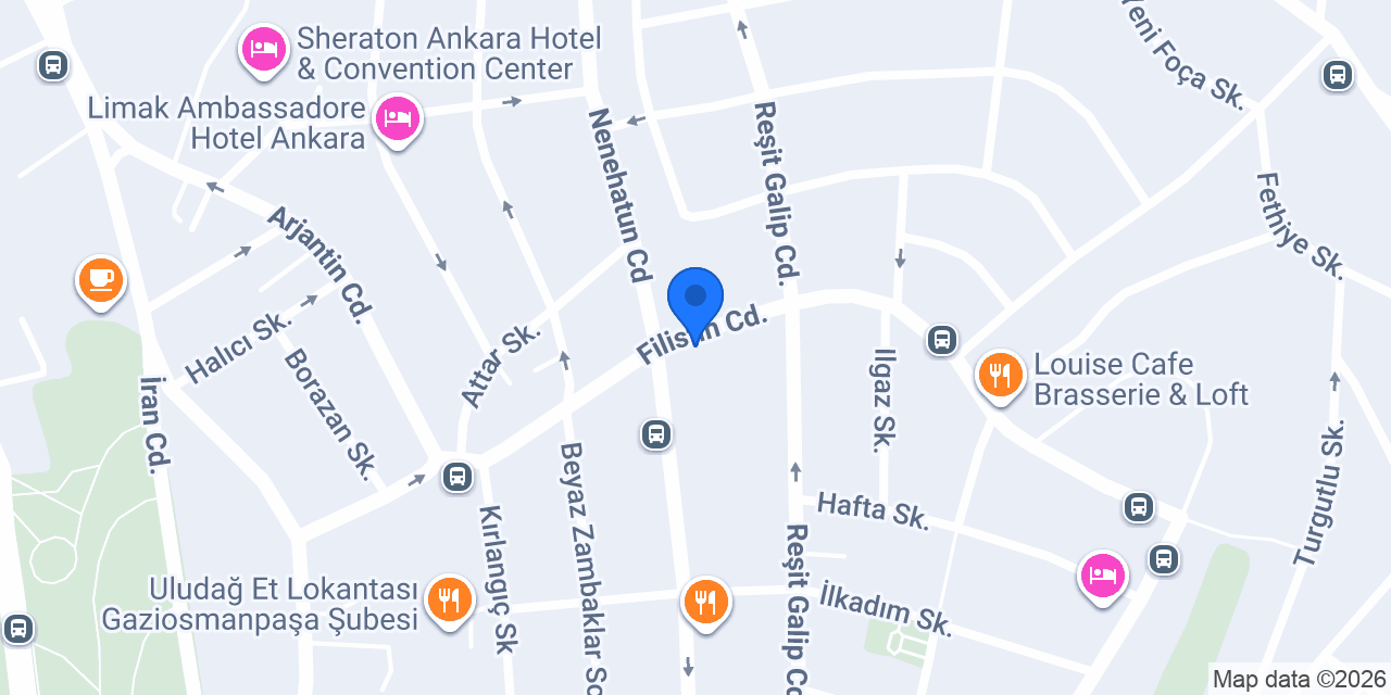 ÇANKAYA HOFFMAN KURU TEMİZLEME konumu