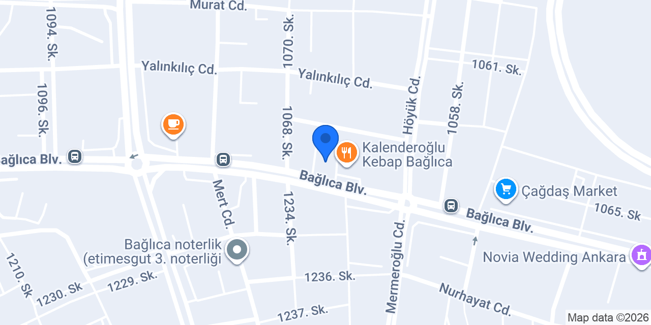 Halkbank Bağlıca Şubesi konumu