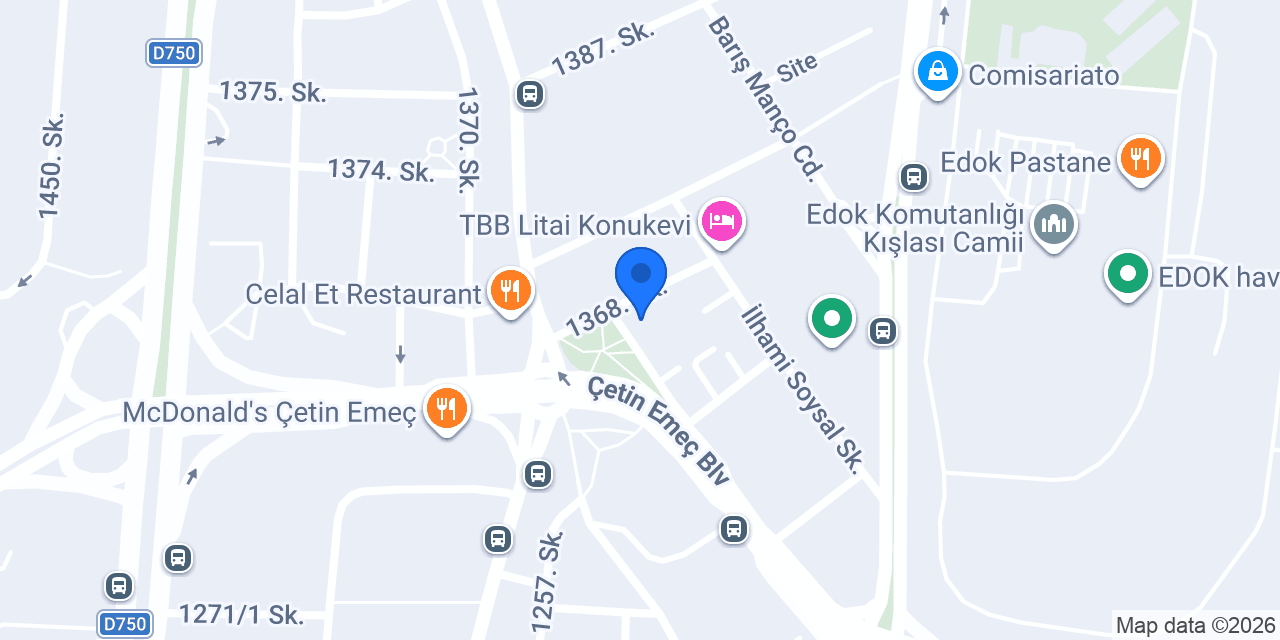 Balgat Veteriner Kliniği konumu