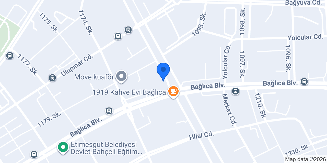 Yeni Bağlıca Eczanesi konumu