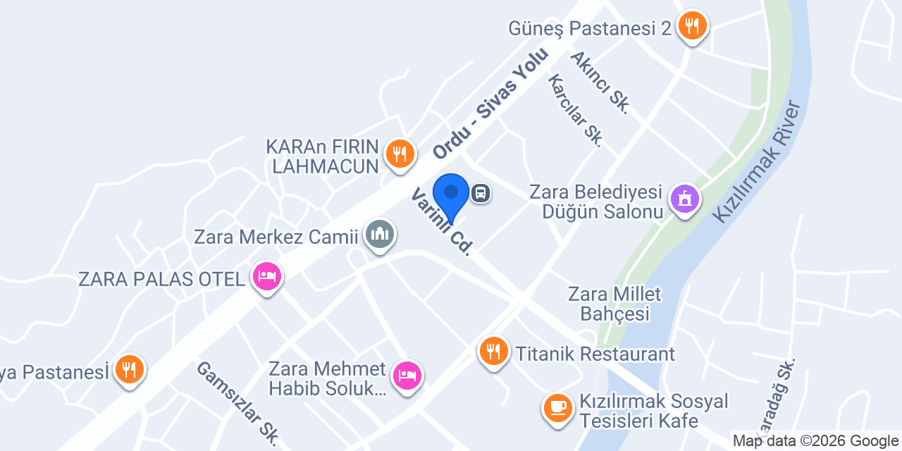 Lastiğim - Albayrak Ticaret konumu