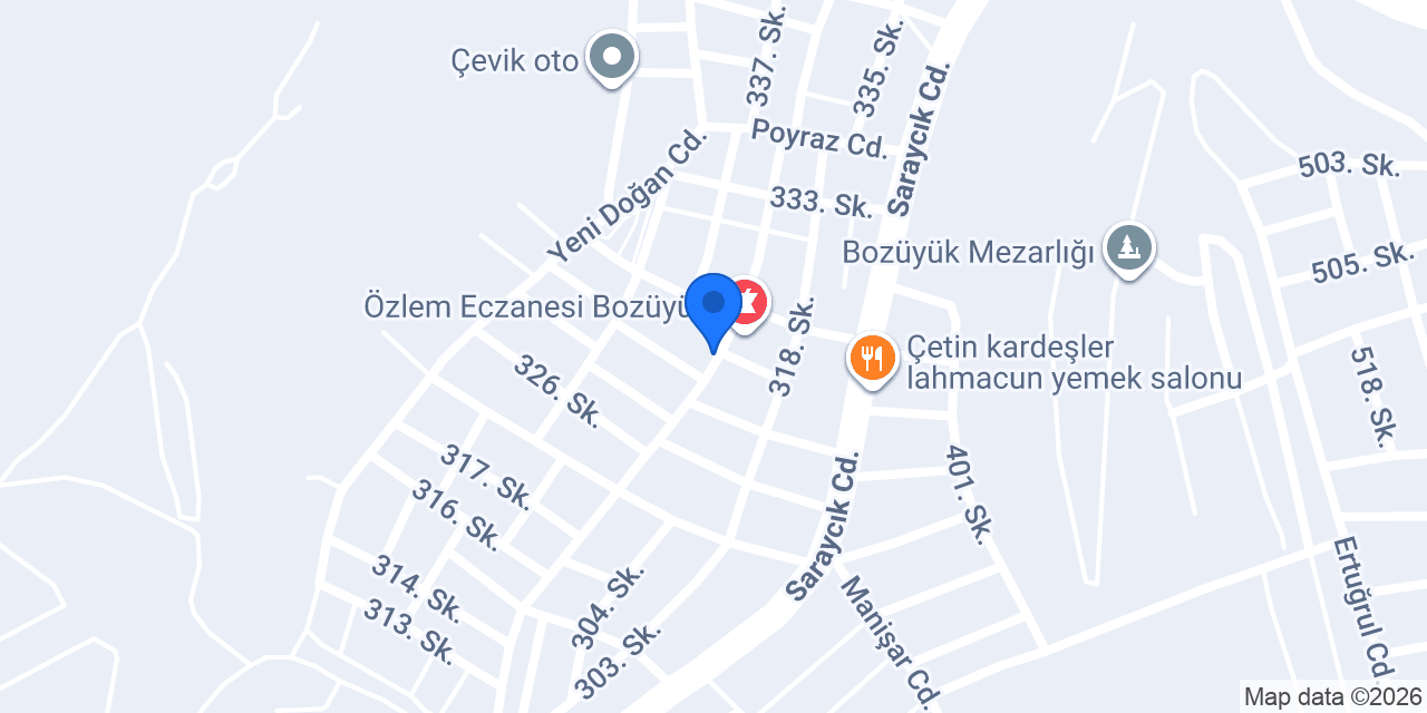 MESUT Eczanesi konumu
