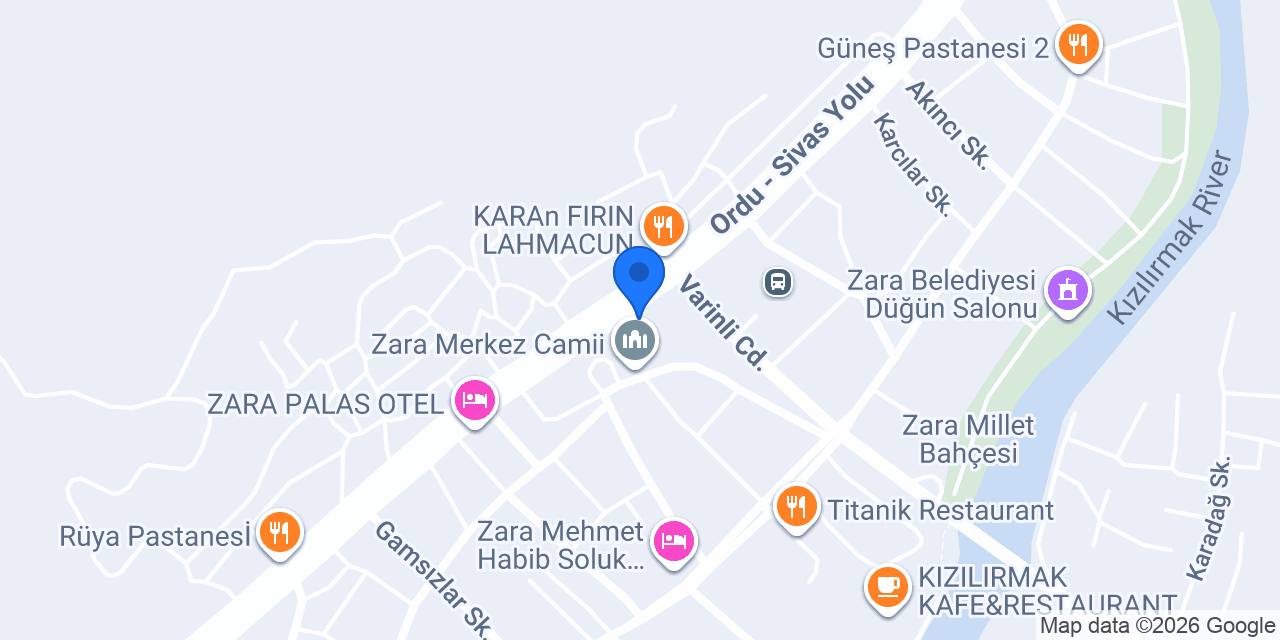Tayfun Gıda konumu