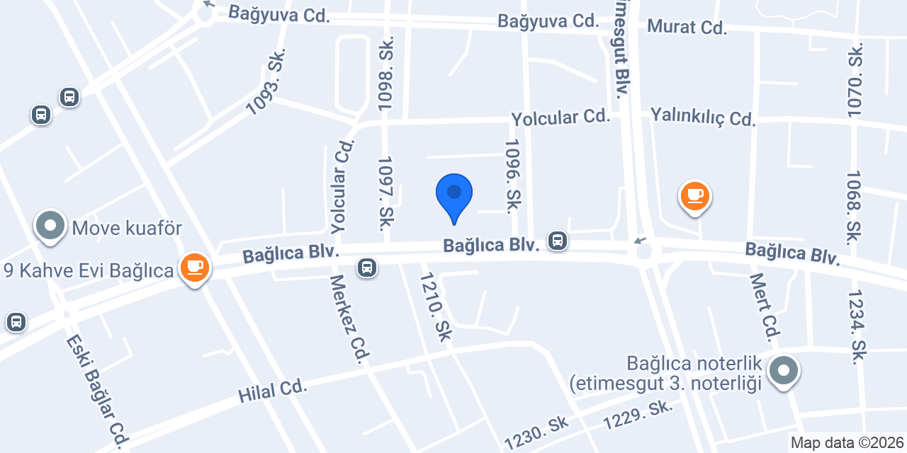 BAĞLICA BULVAR ECZANESİ konumu