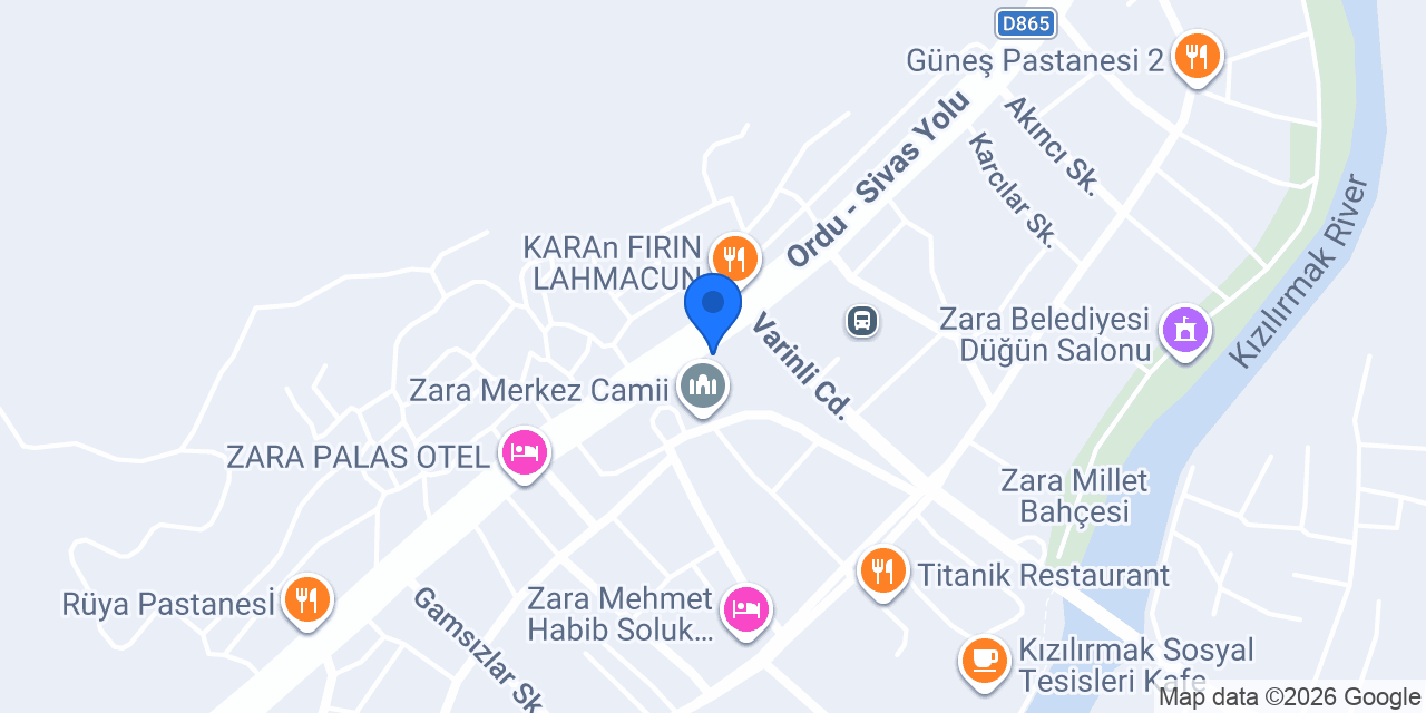 Öz Sivas konumu
