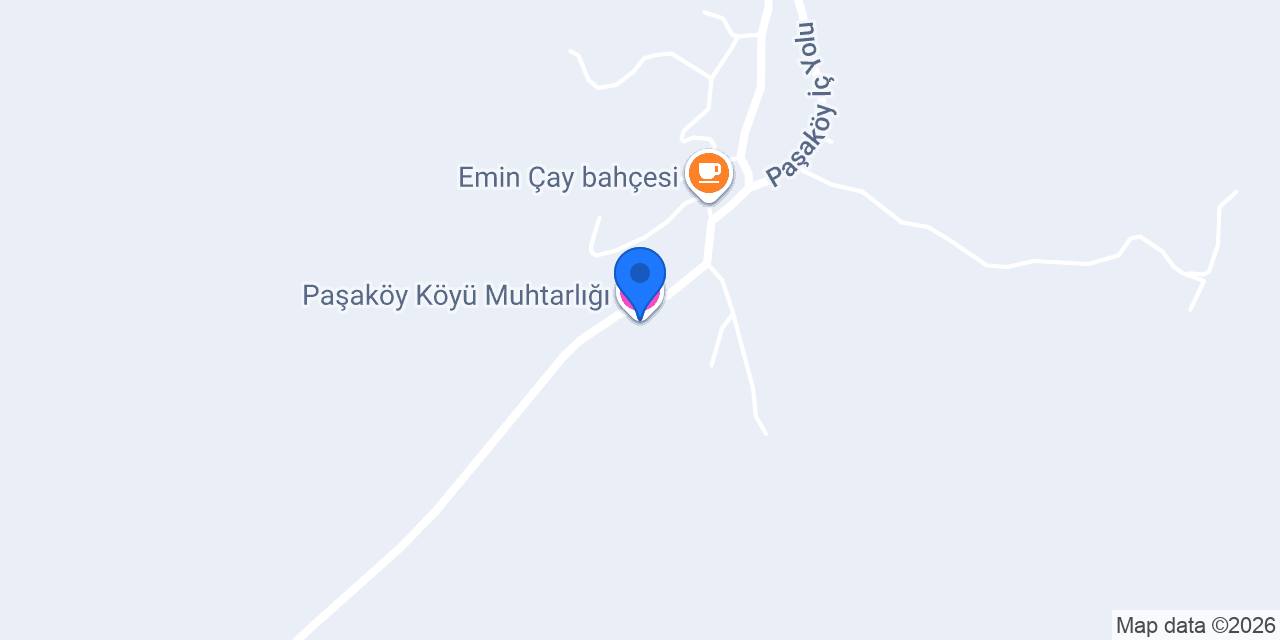 Paşaköy Köyü Muhtarlığı konumu