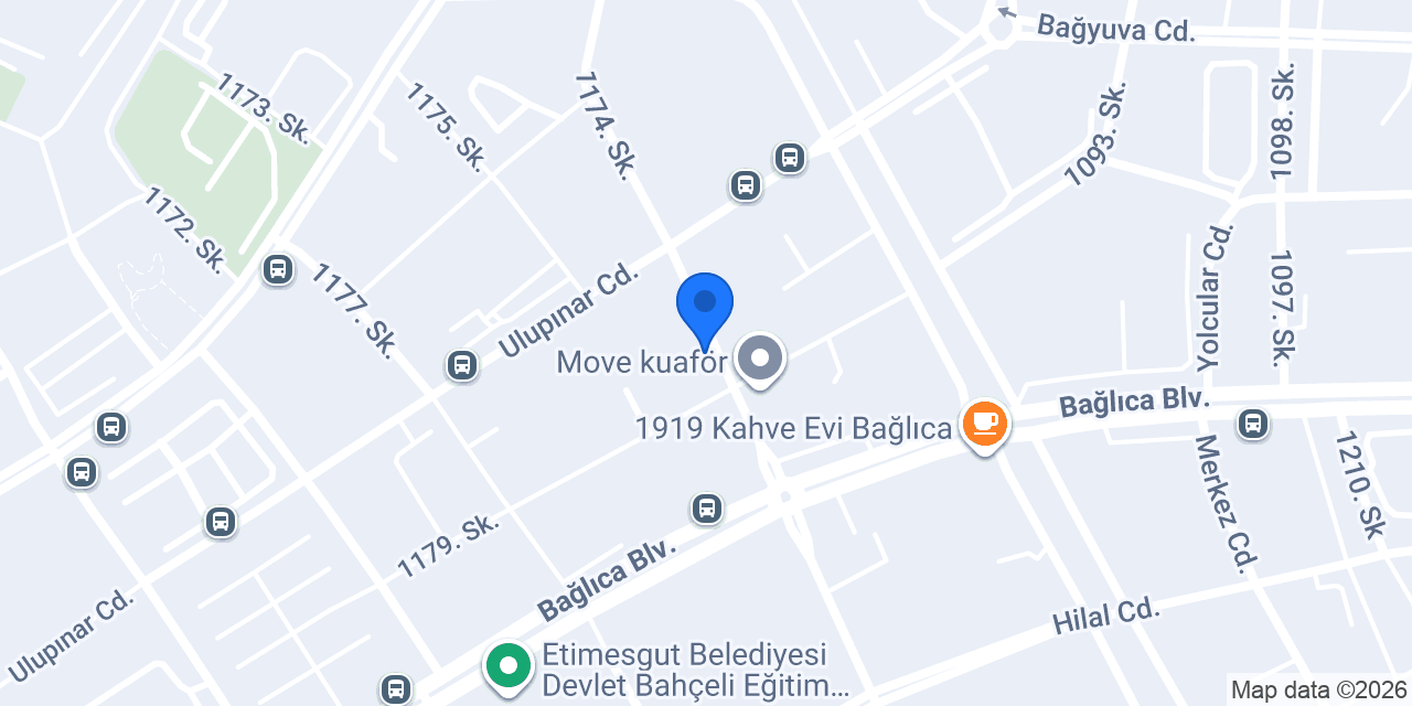 H.R KURUTEMIZLEME TERZI konumu