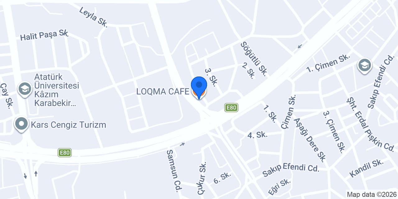LOQMA CAFE konumu