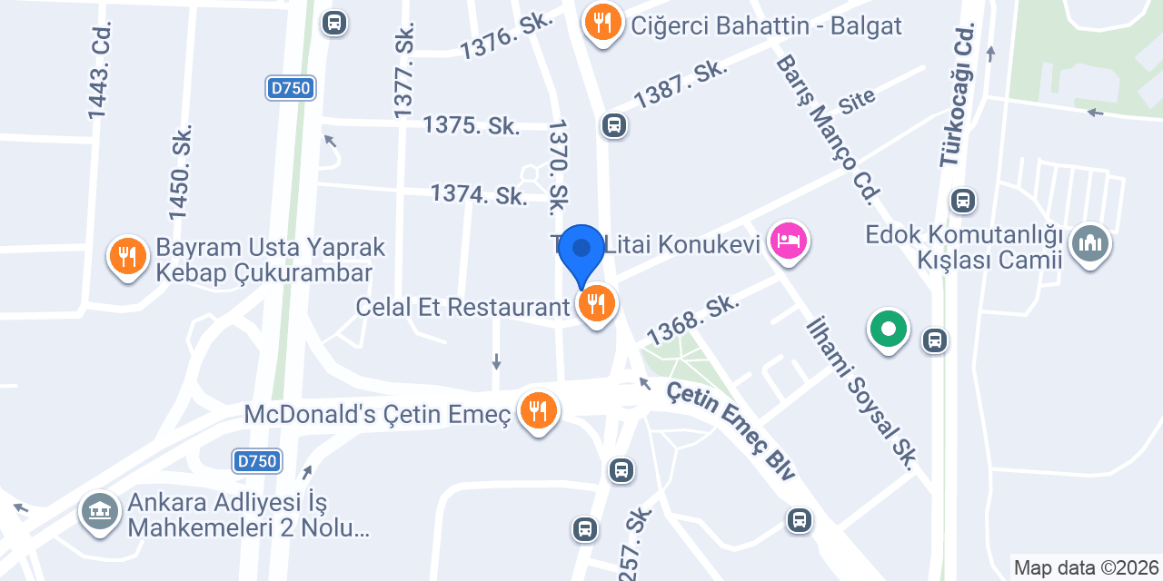 Koçak Hukuk Bürosu konumu