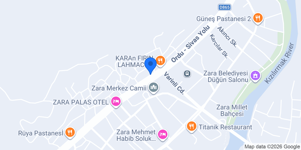 Özyaşam Veteriner Kliniği konumu