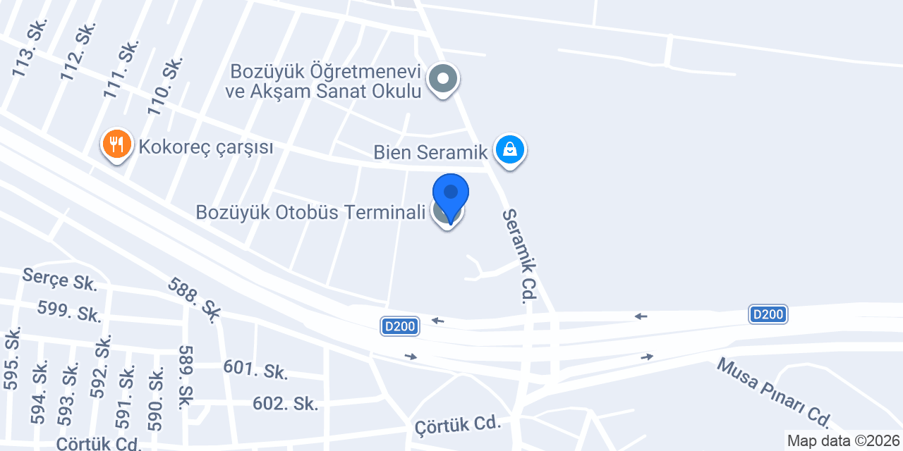 Kamil Koç konumu