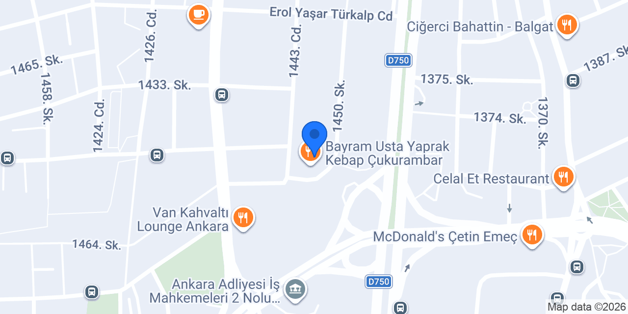 Yılmaz Hukuk & Danışmanlık Bürosu konumu