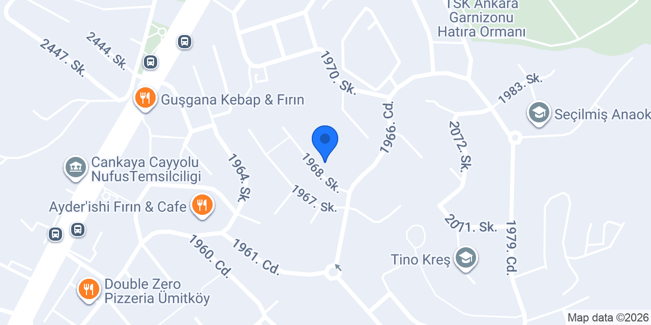 GDH Uçuş Okulu konumu