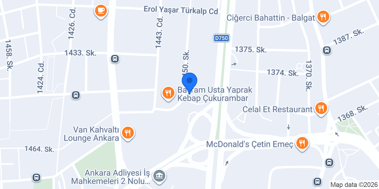 Prof. Dr. Nüket Rüzgaresen - İç Hastalıkları ve Nefroloji Uzmanı Ankara konumu