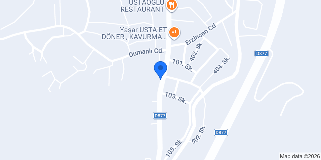 Halkbank Refahiye Şubesi konumu