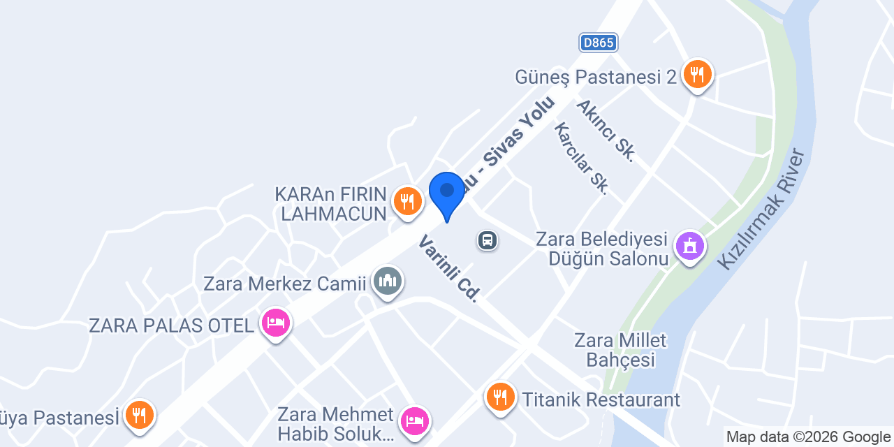 ERGÜT TİCARET konumu