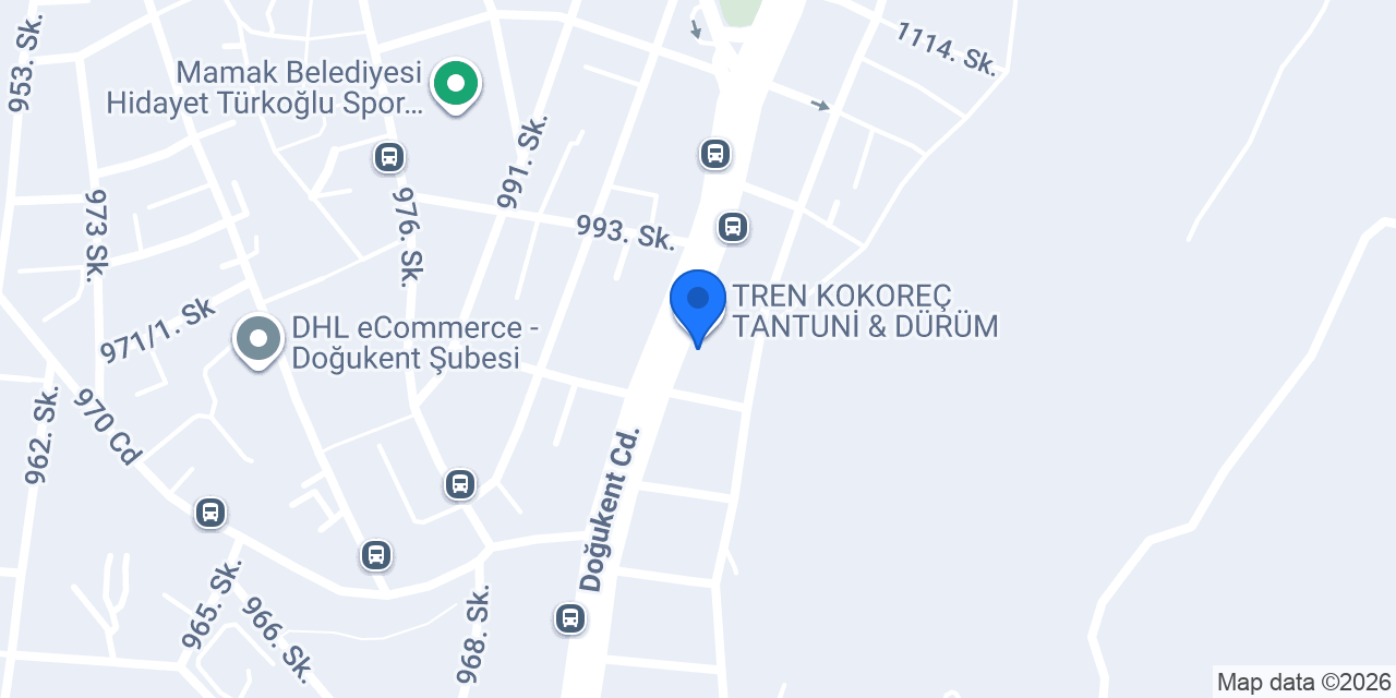 DOĞUKENT VETERİNER KLİNİĞİ MAMAK konumu