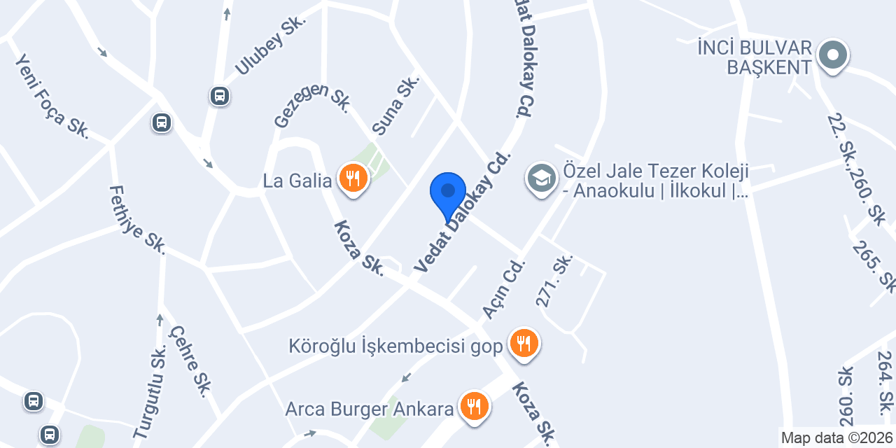KOZA TAKSİ konumu