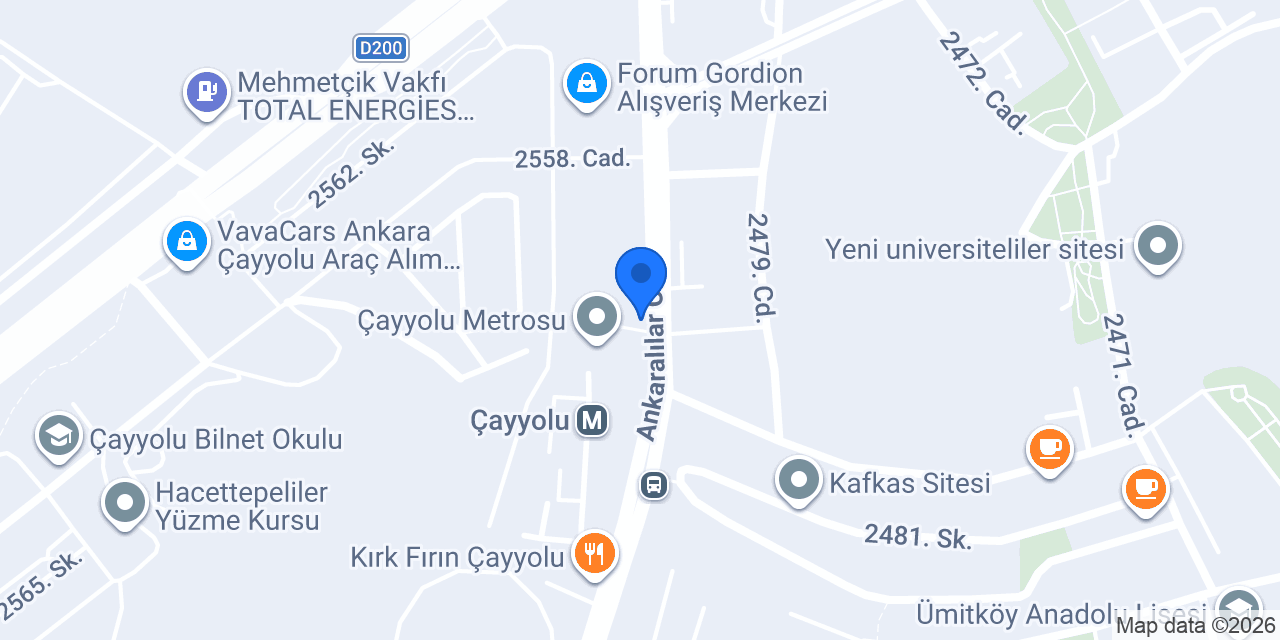 Gordion Terzi konumu