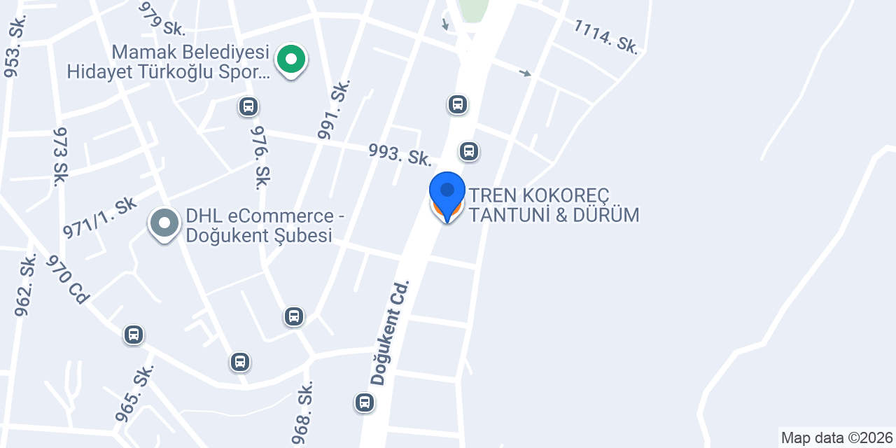 TREN KOKOREÇ TANTUNİ & DÜRÜM konumu