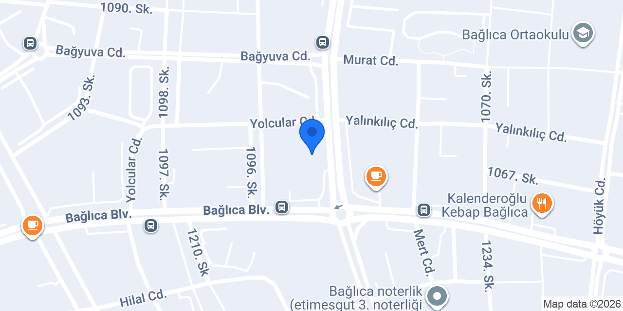 VakıfBank Bağlıca Şubesi konumu
