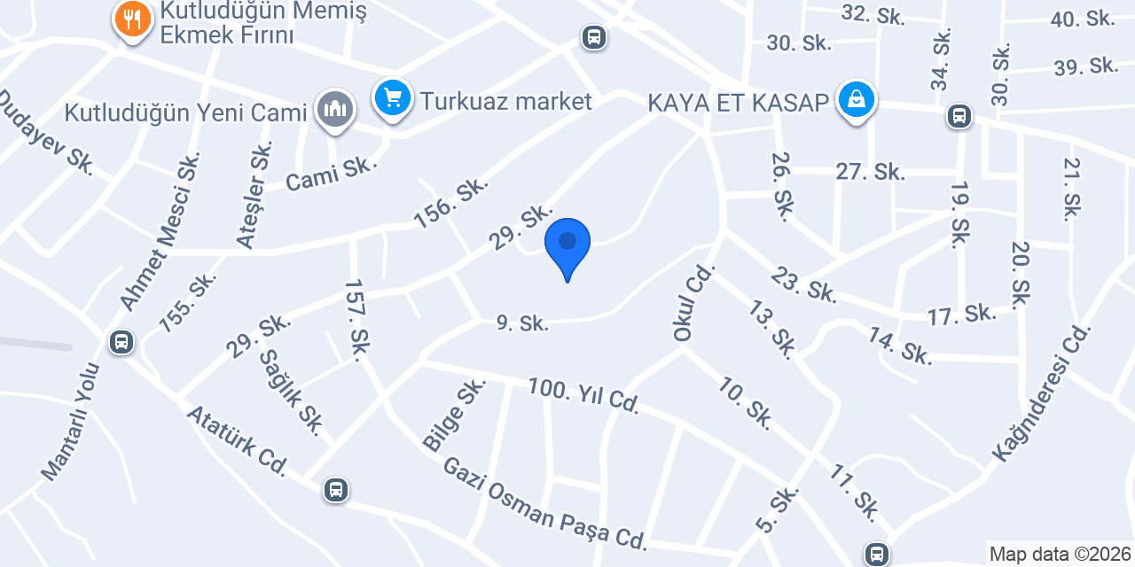 Mert makina motor konumu