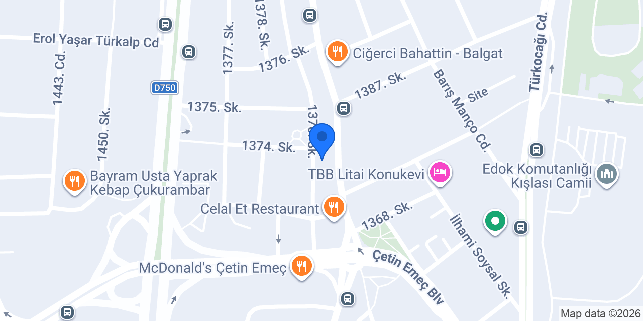 Doğal Hayat Polikliniği konumu