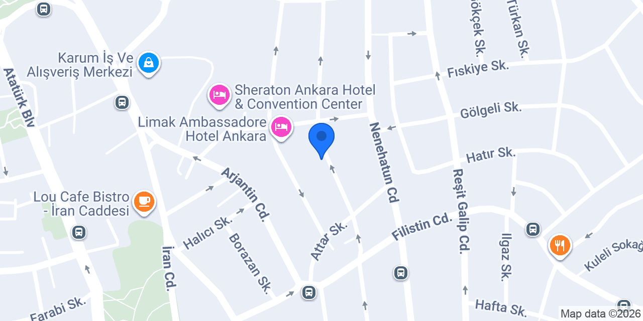 Ontur Butik Otel konumu