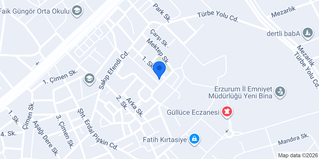Çizmelioğlu Market konumu