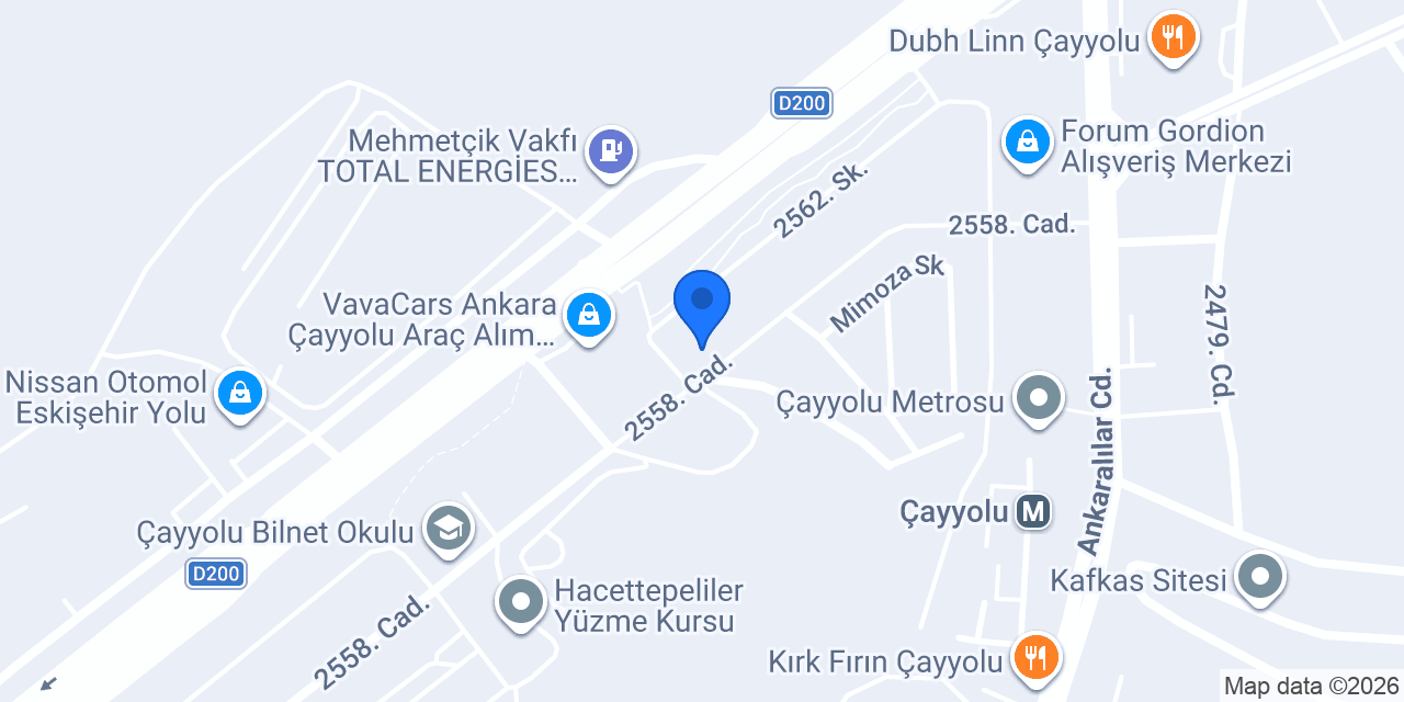Pera Bebek Stüdyosu konumu