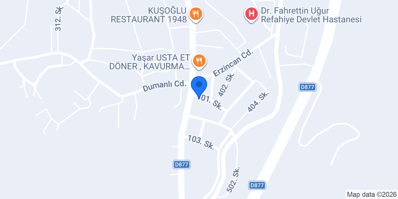 Kübra Nur Eczanesi konumu