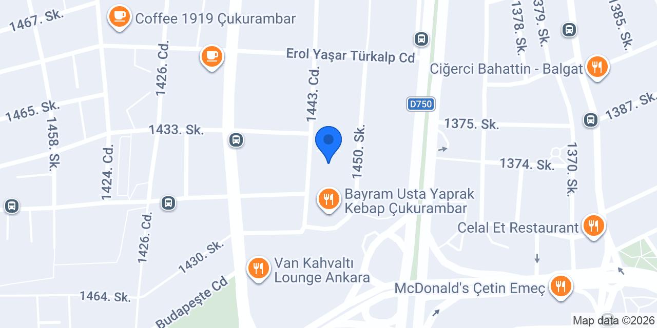 Doç. Dr. Melike Oruç Özpostacı konumu