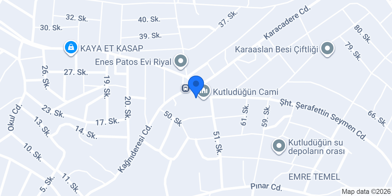 TEKİN MARKET MANAV VE KASAP konumu