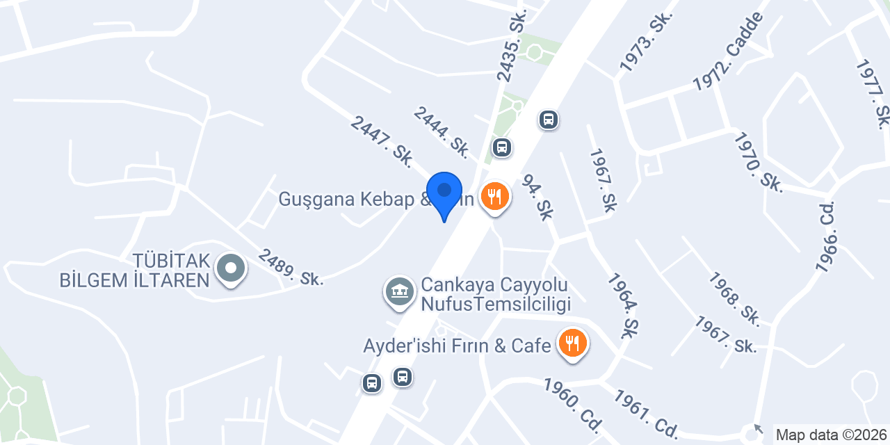 Çağdaş Market konumu