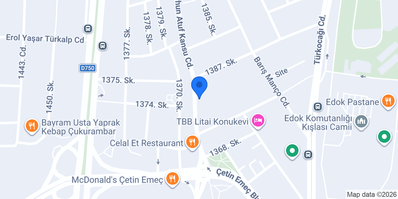 Antakium Döner Balgat konumu