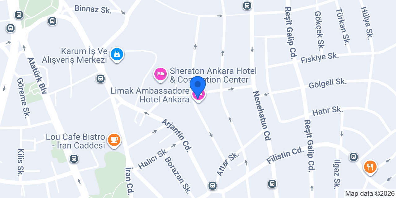 Chiva Spa Limak Ambassadore Hotel konumu